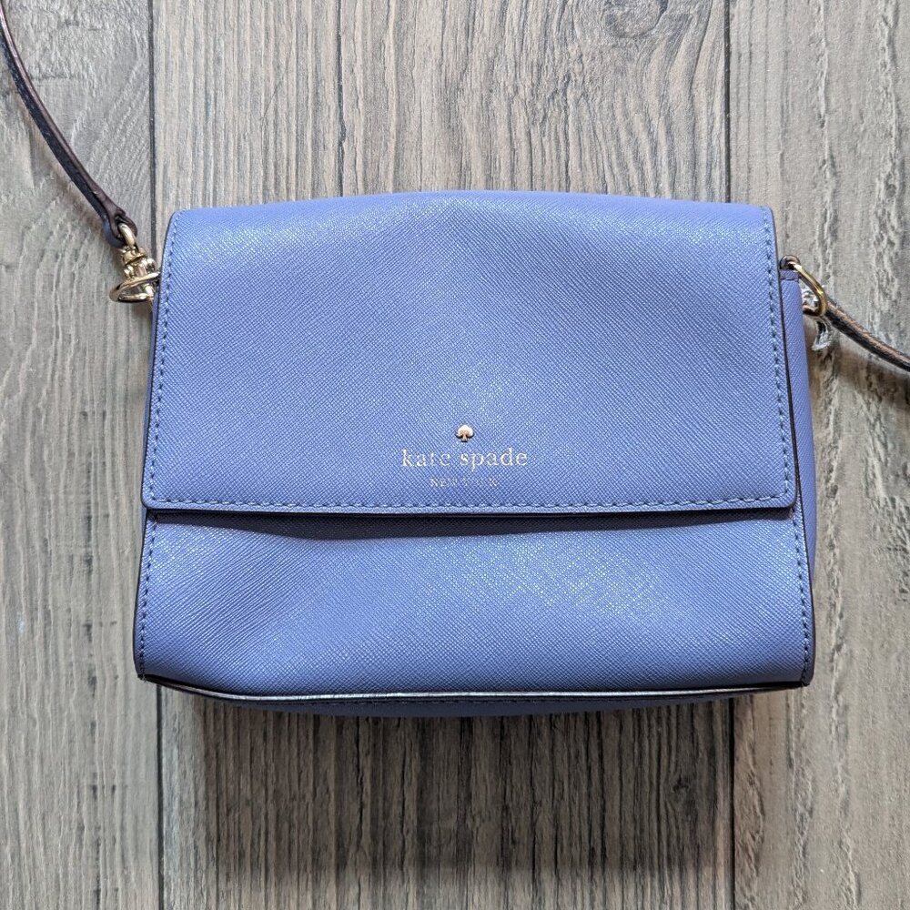 Kate Spade Blue Cedar Street Magnolia Crossbody Bag